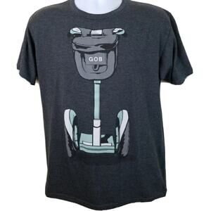 2009 Official Arrested Development GOB Segway Gray t-shirt size Large